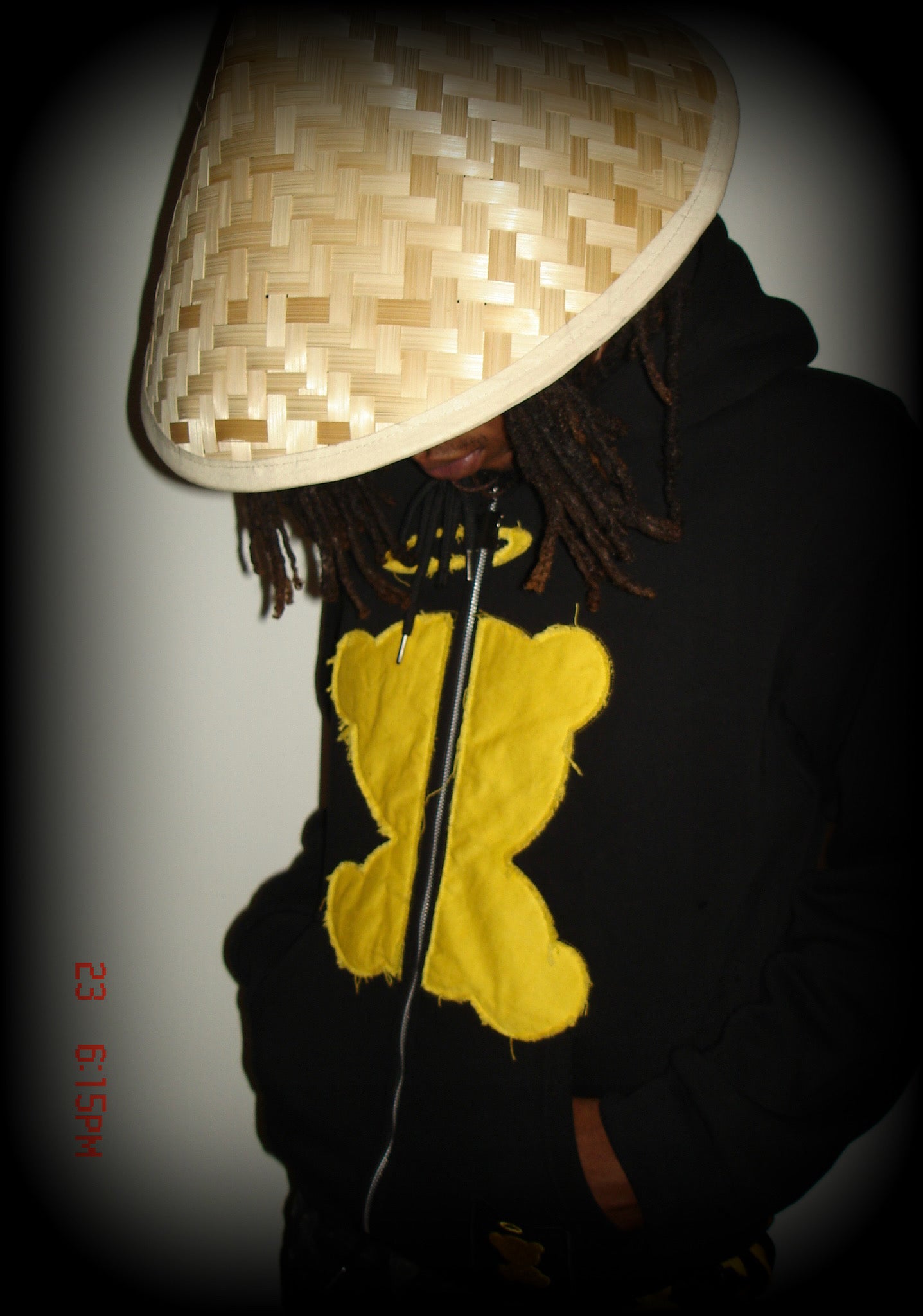 Halo Bear Zip Up Hoodie