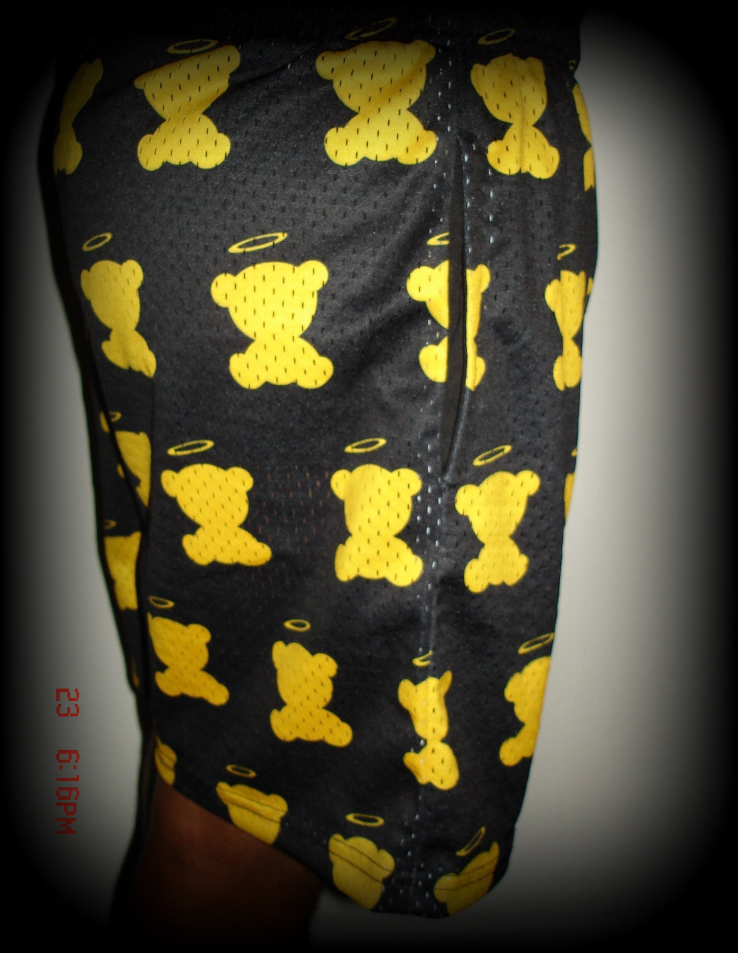 Halo Bear Mesh Shorts